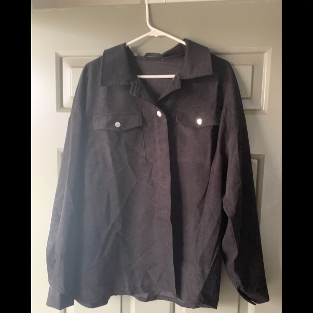 💕 BNWT SHEIN Lightweight Corduroy Jacket 💕